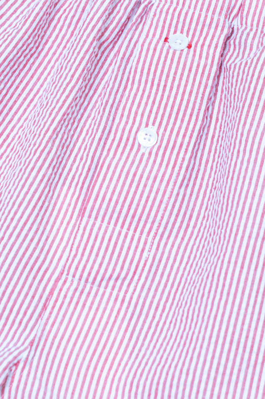 Red Seersucker Stripe Boxers