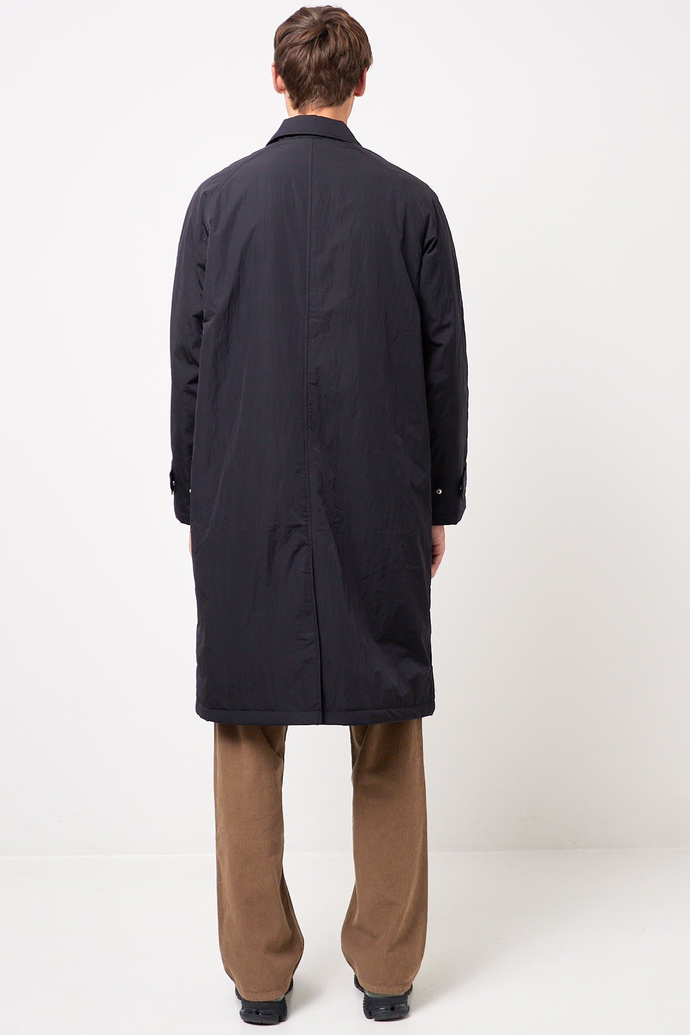 Sunflower - Relaxed Nylon Coat Black – STRØM