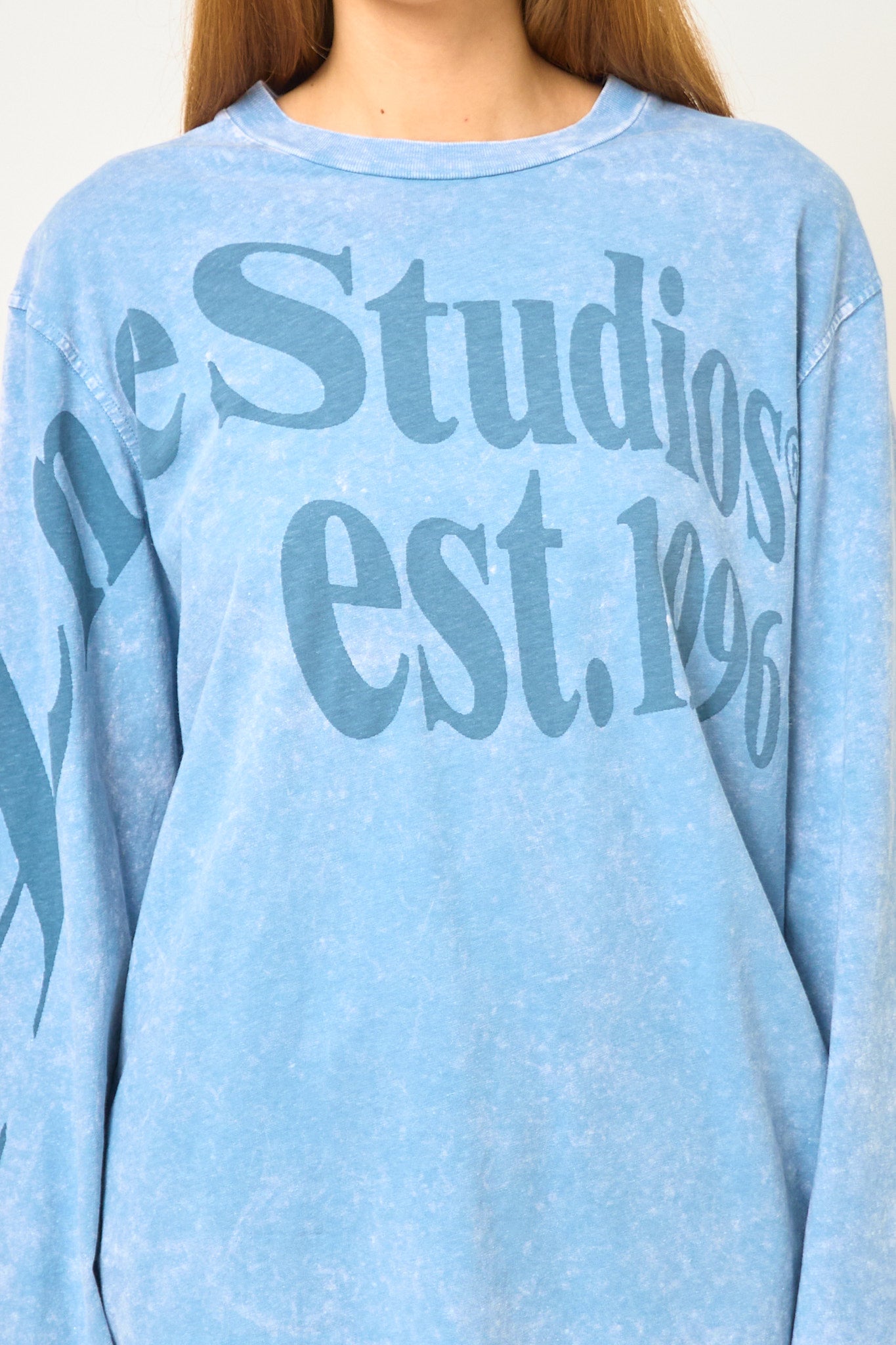 Relaxed Fit Graphic T-Shirt Blue