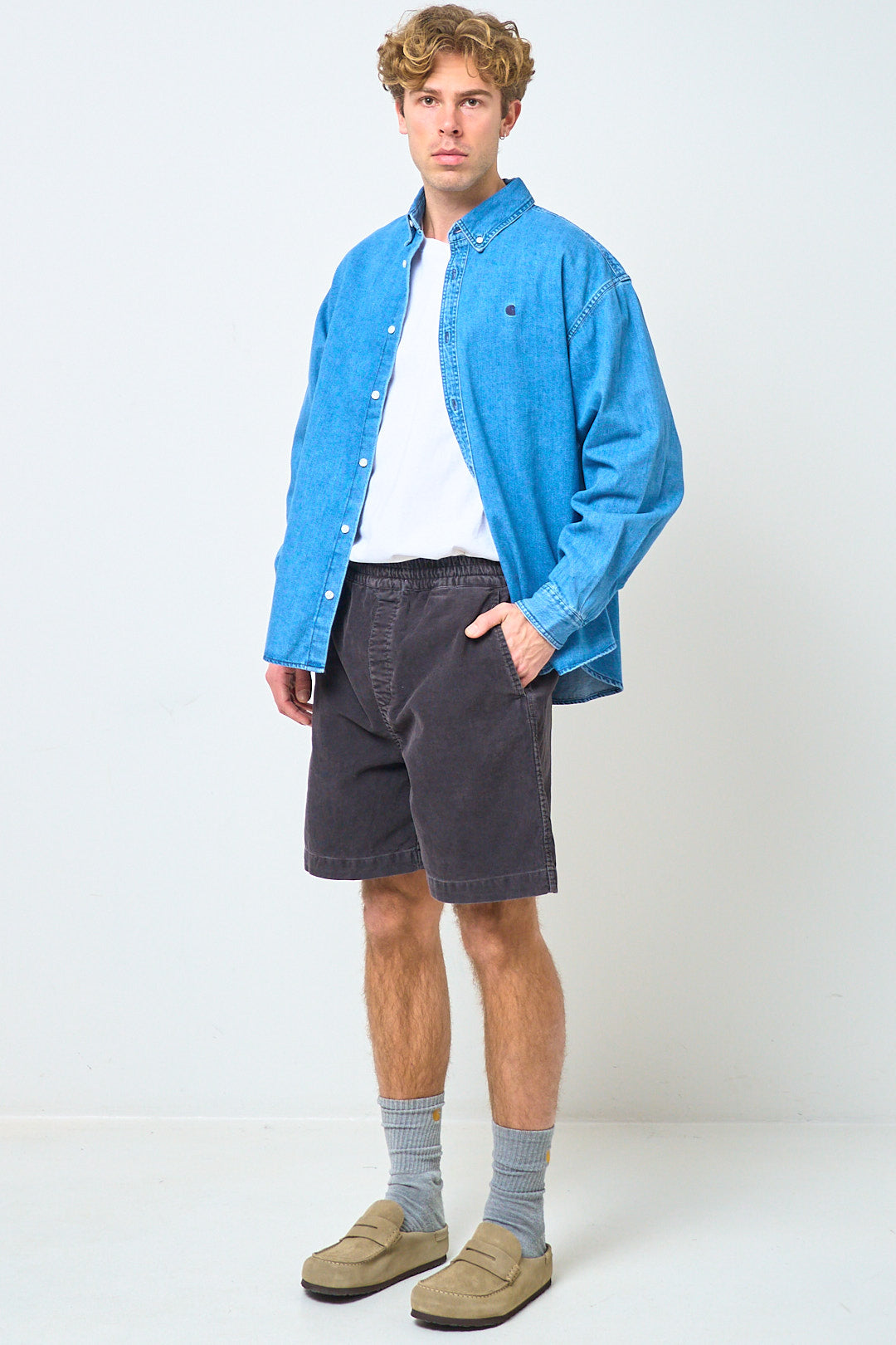 Reynold Short Shale Dusky Washed