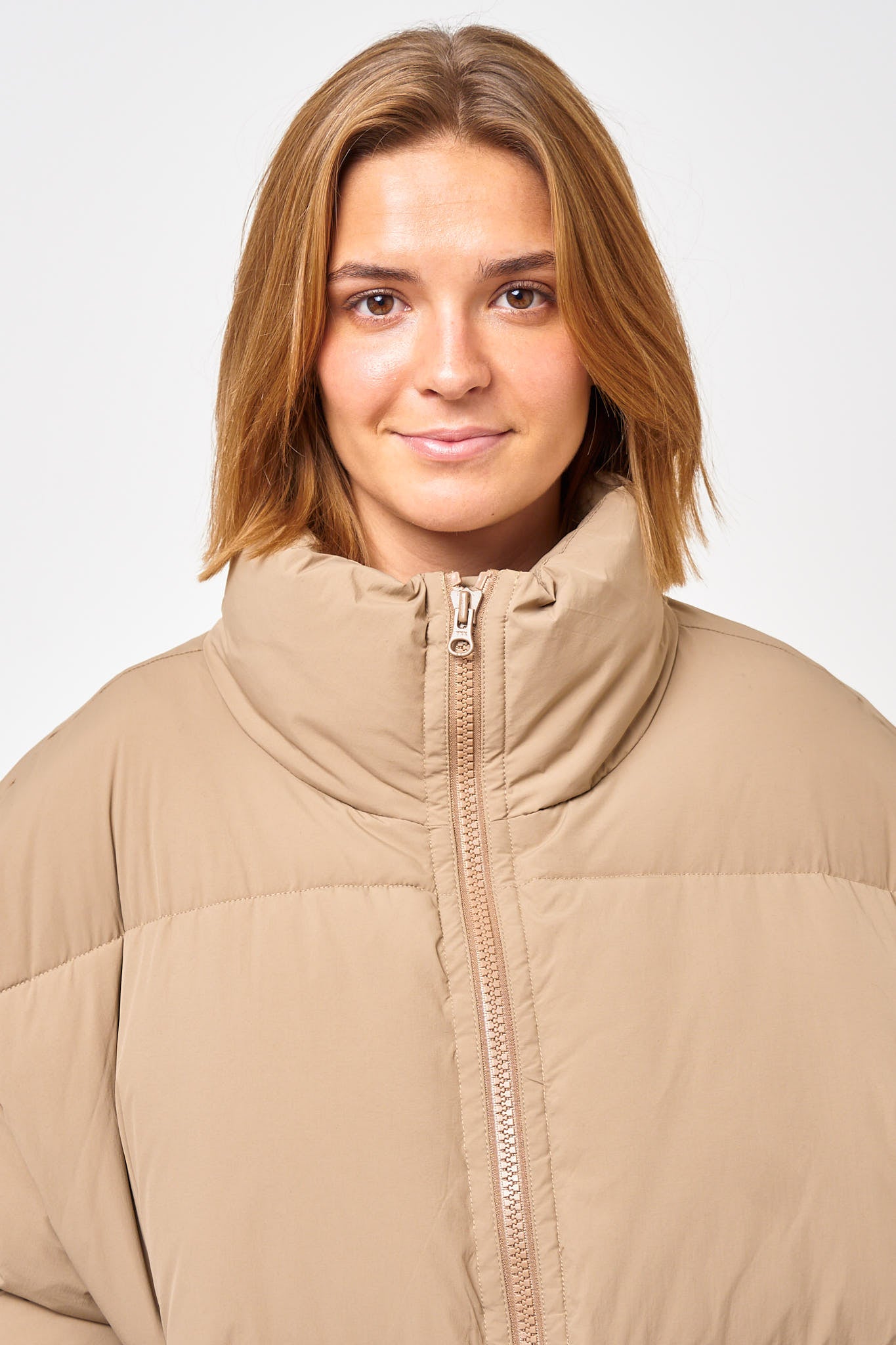 Rofy Puffer Jacket Brown Sugar