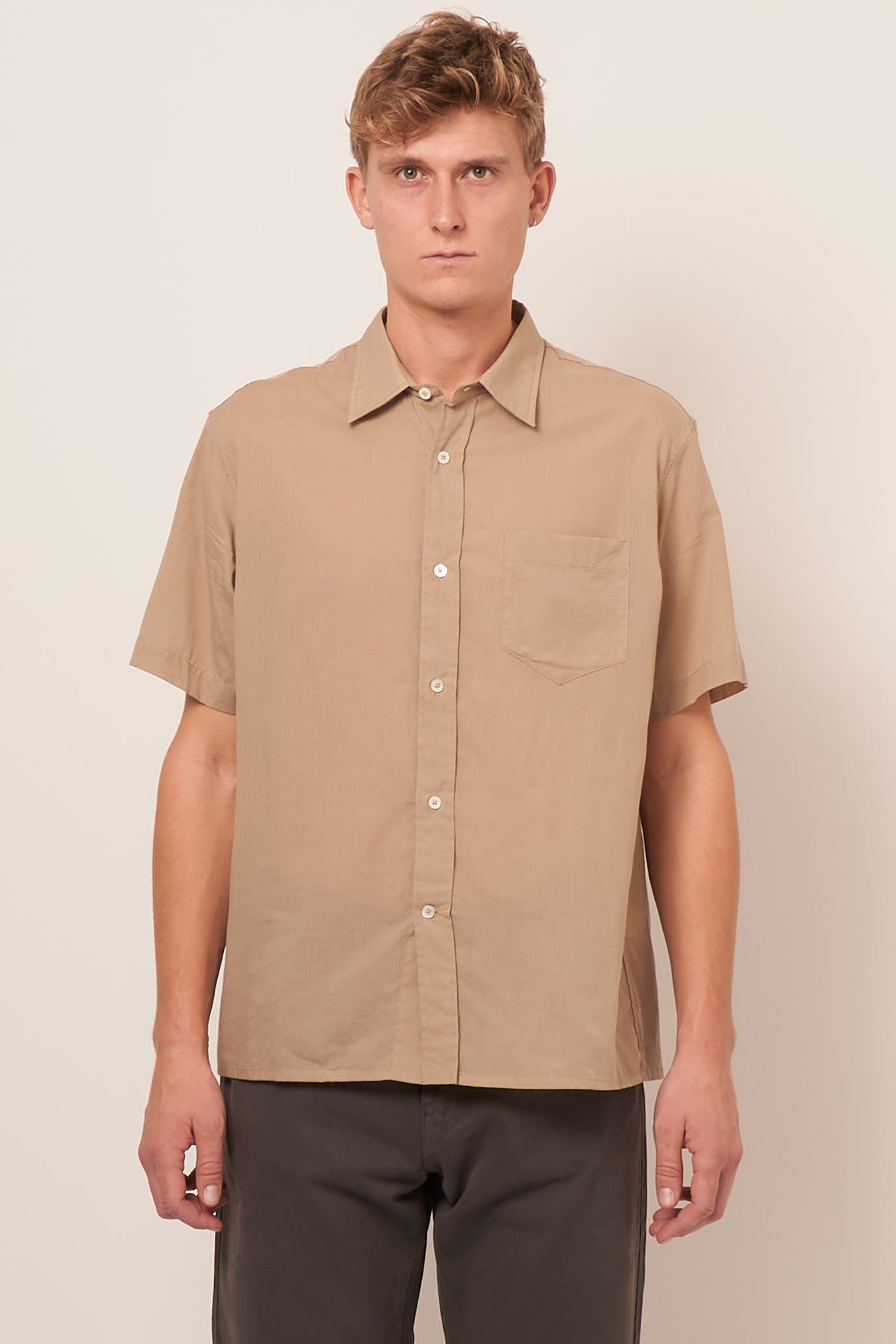 William Shirt Cashmere Caramel