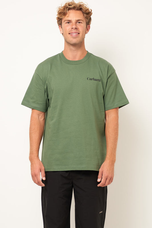 S/S Fold Duck T-Shirt Duck Green