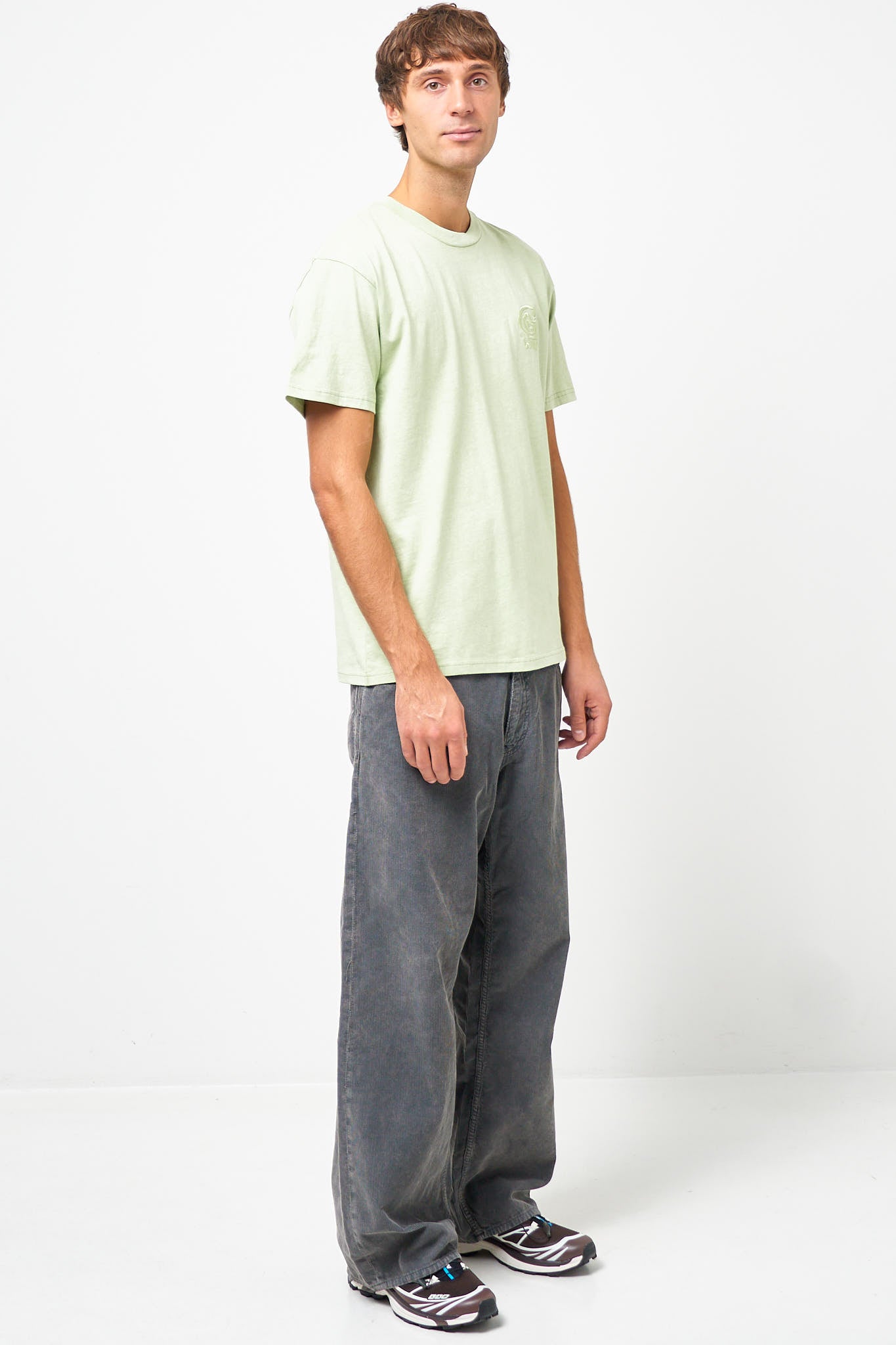 S/S Helix Redux T-Shirt Pale Olive