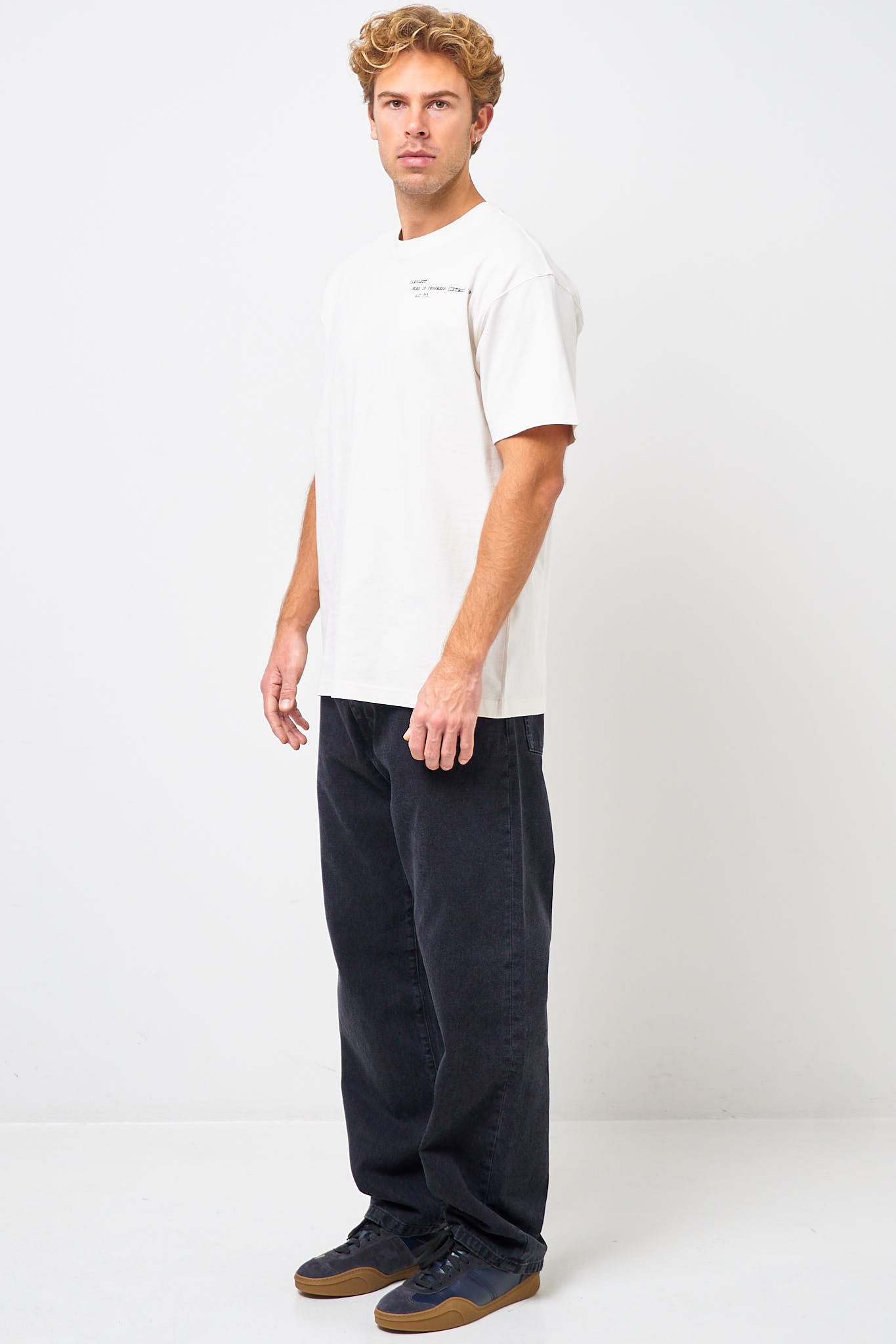 S/S Punched T-Shirt Wax