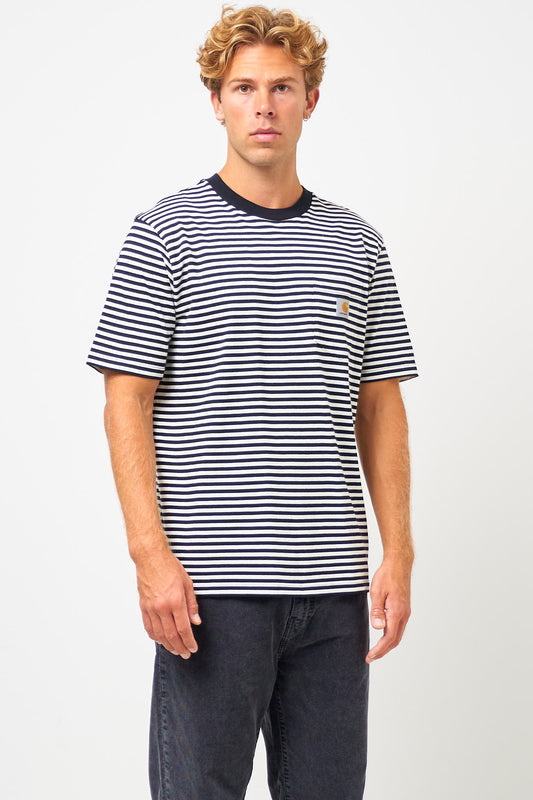 S/S Verner Pocket T-Shirt Black/Wax