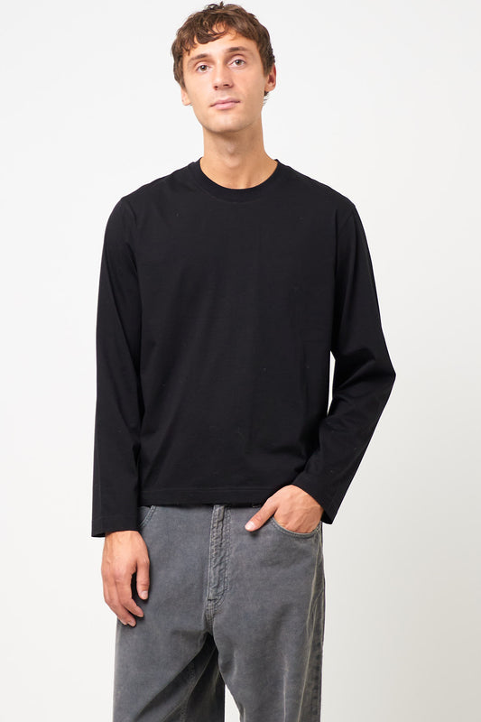 Seam L/S Tee Black