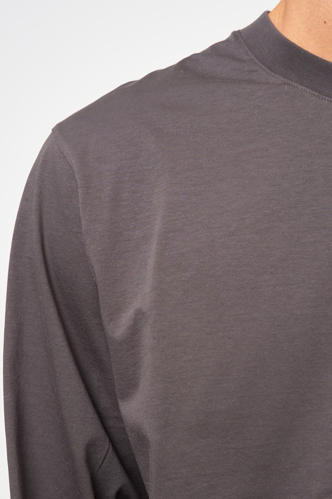 Seam L/S Tee Grey