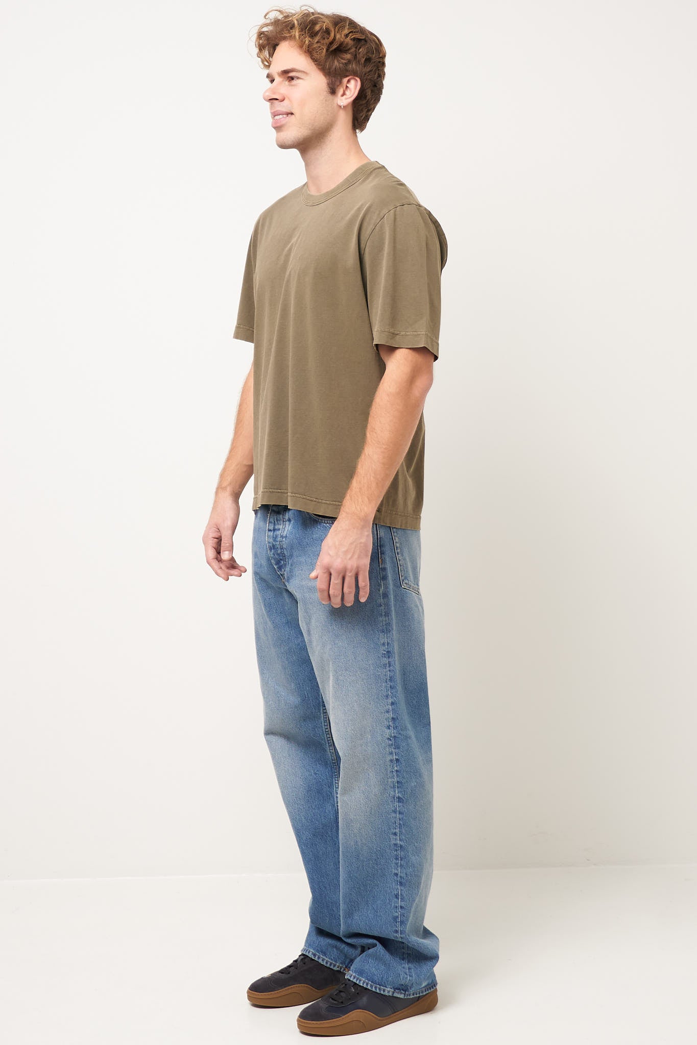 Seam Tee Olive