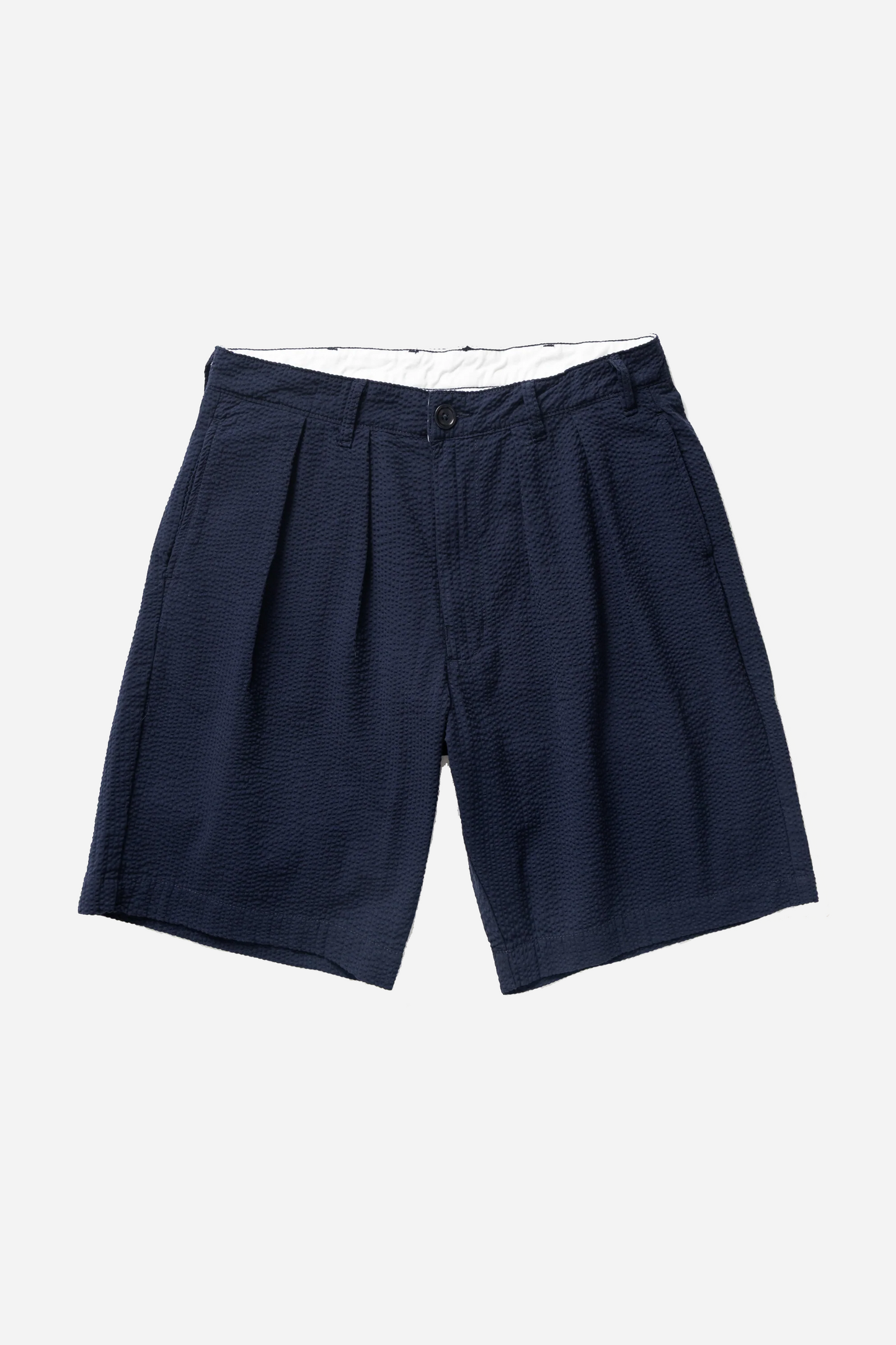 Seersucker Part Timer Shorts Dark Navy