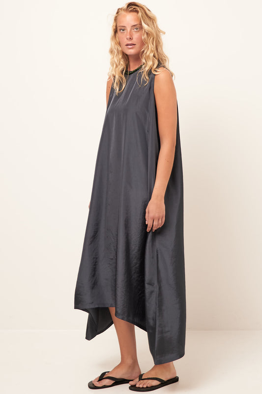 Sleeveless Dress Anthracite Grey