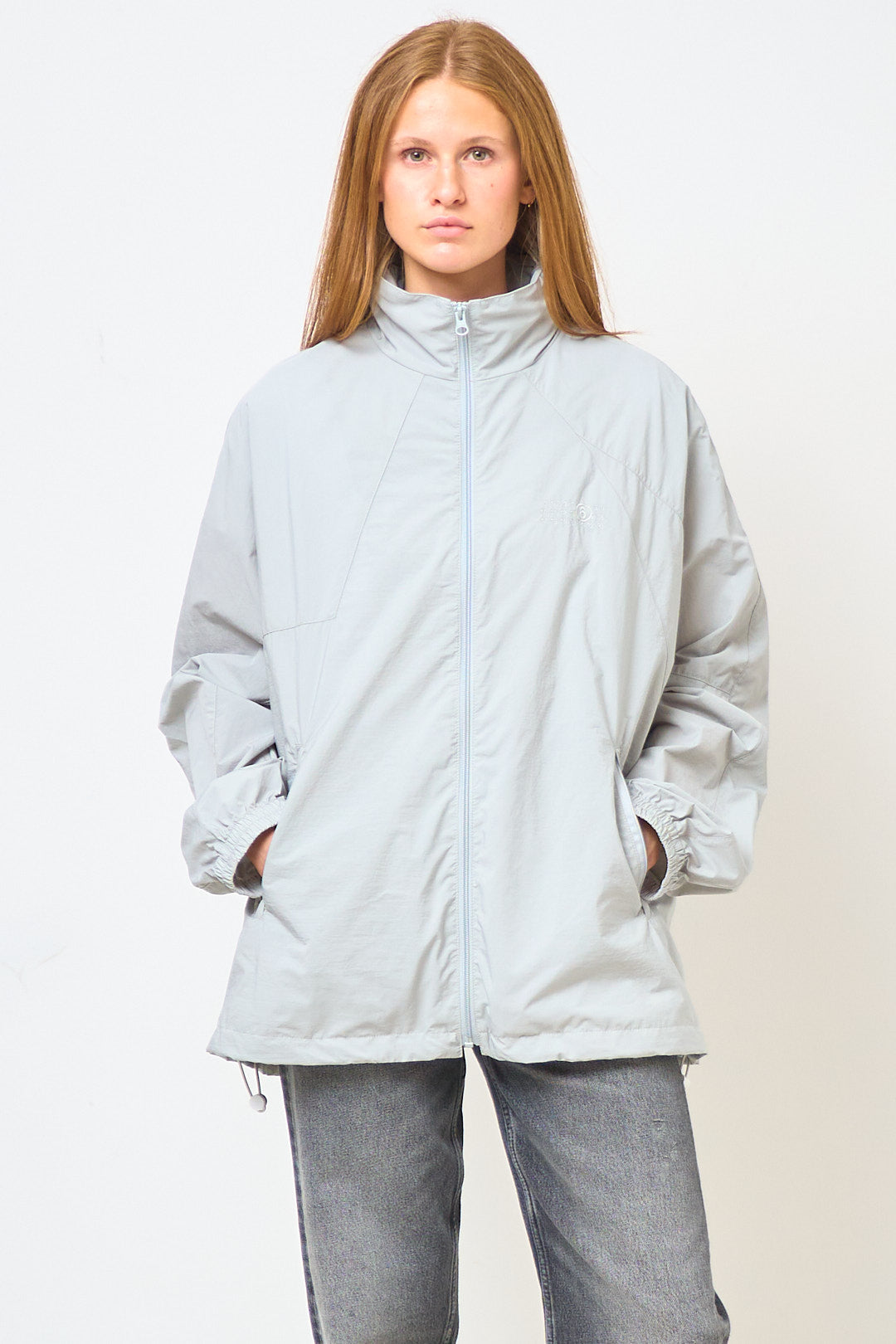 Zip Up Sportsjacket Grey