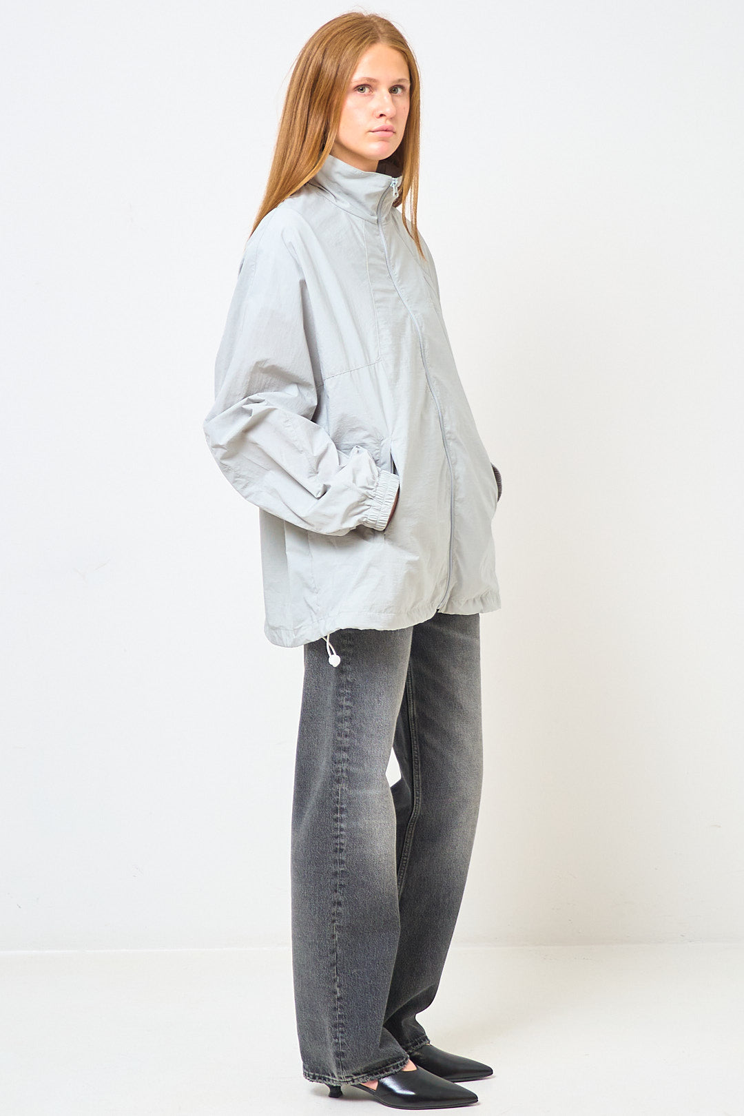 Zip Up Sportsjacket Grey