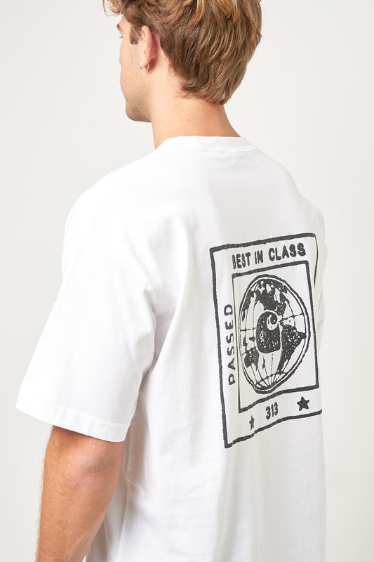 S/S Stamp T-Shirt White