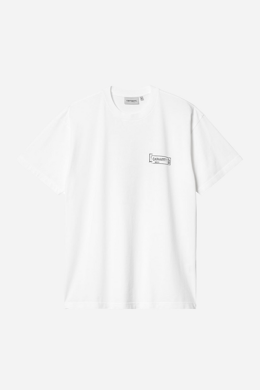 S/S Stamp T-Shirt White