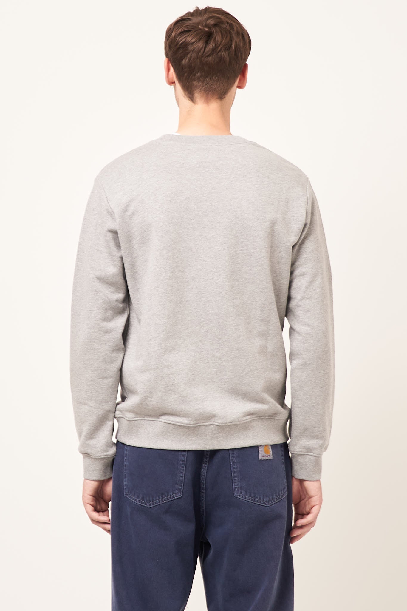 Standard APC Sweat Brodee Grey Melange