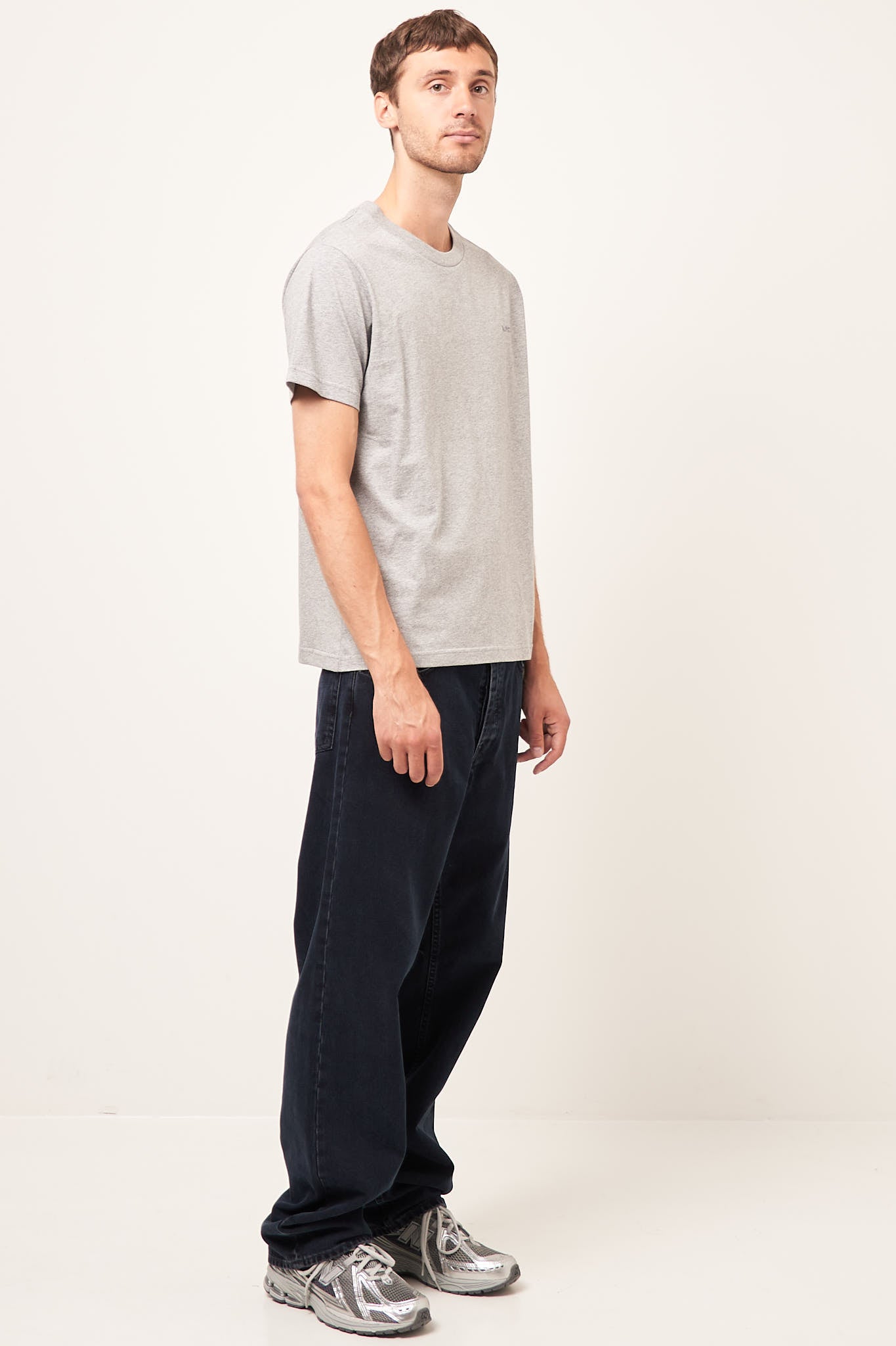 Standard APC T-Shirt Brodee Grey Melange