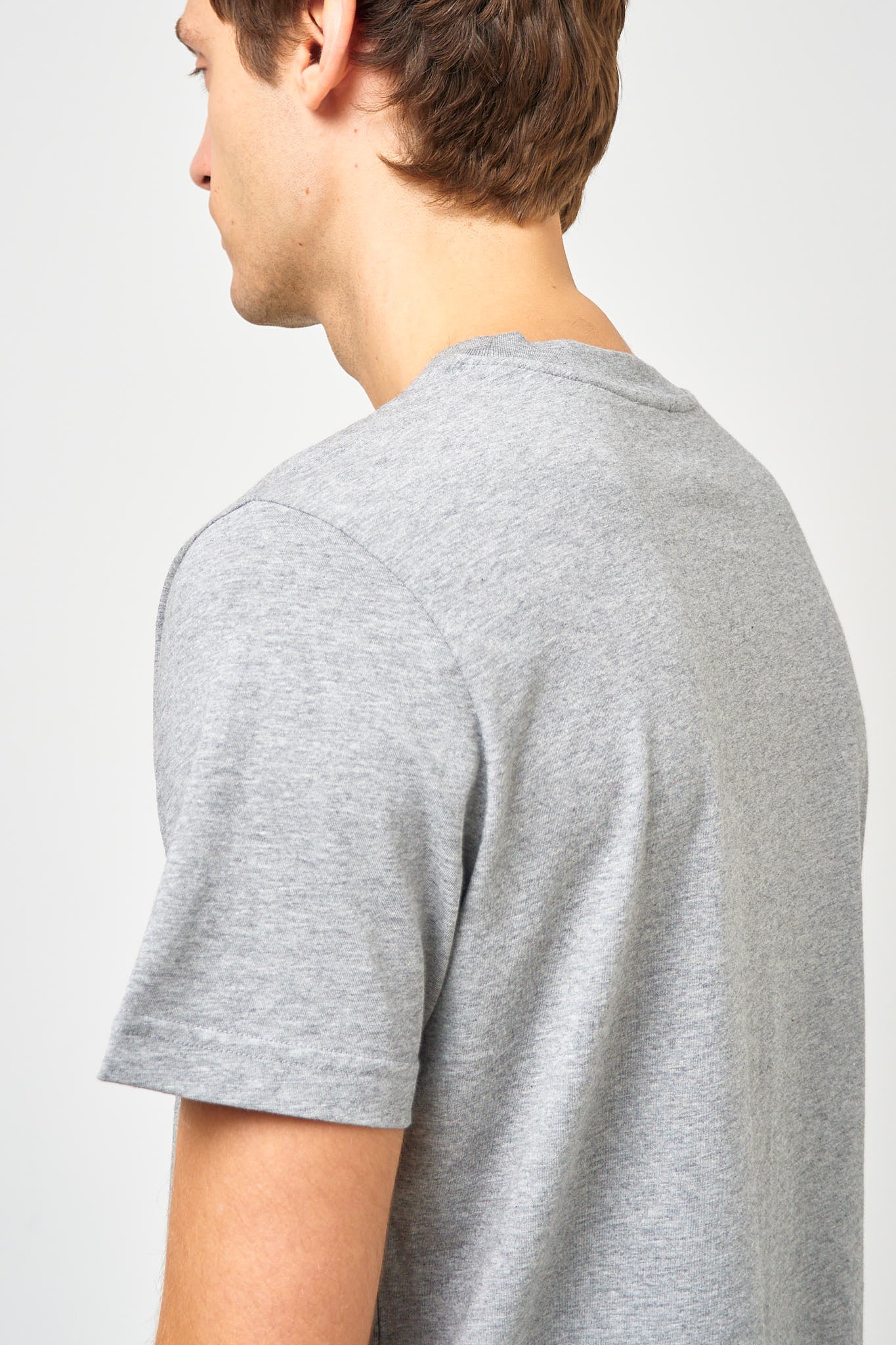 Standard APC T-Shirt Brodee Grey Melange