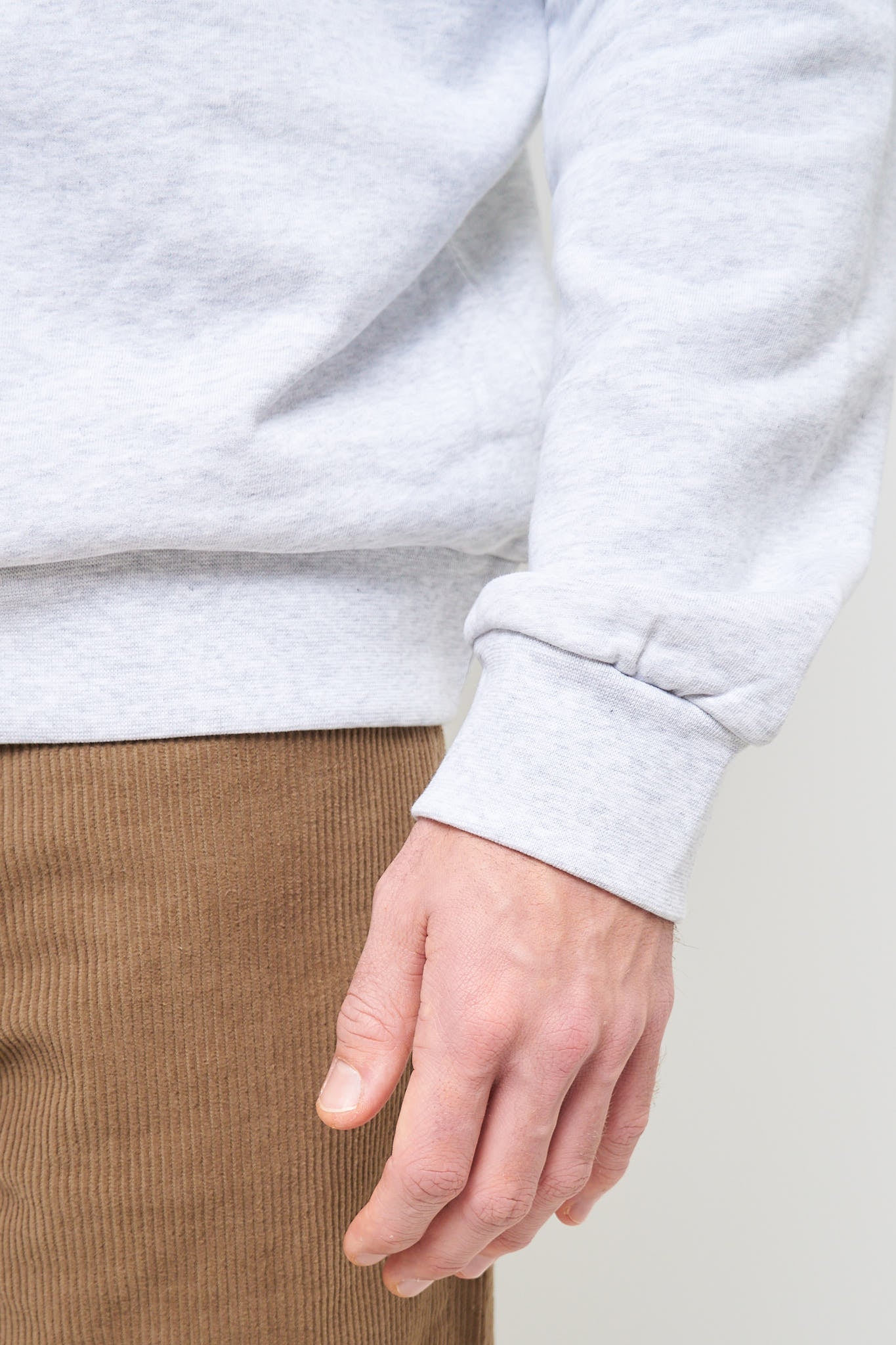 Standard Rue Madame Hoodie Gris Chine/Noir