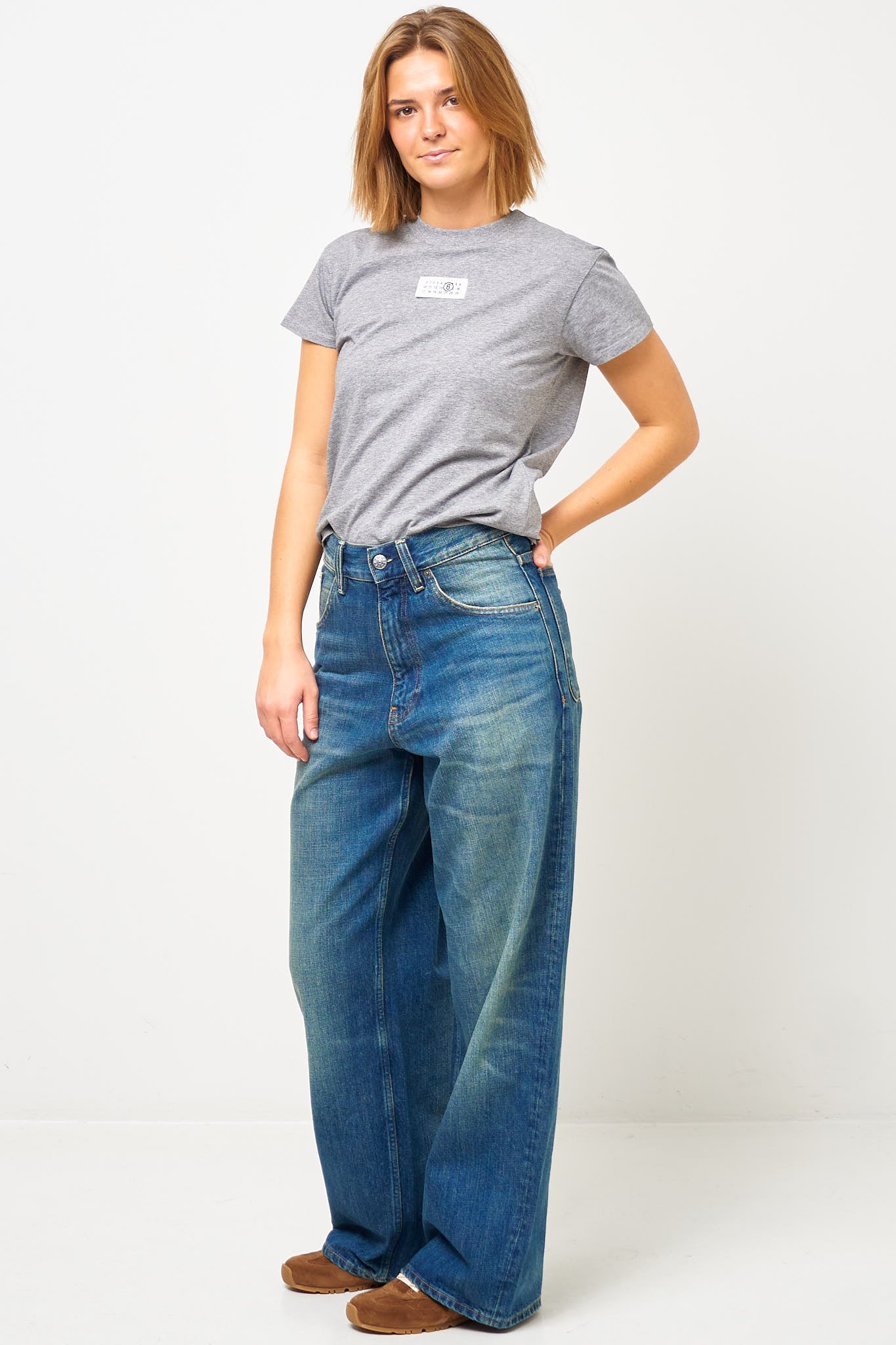 Super Wide Jeans Deep Vintage