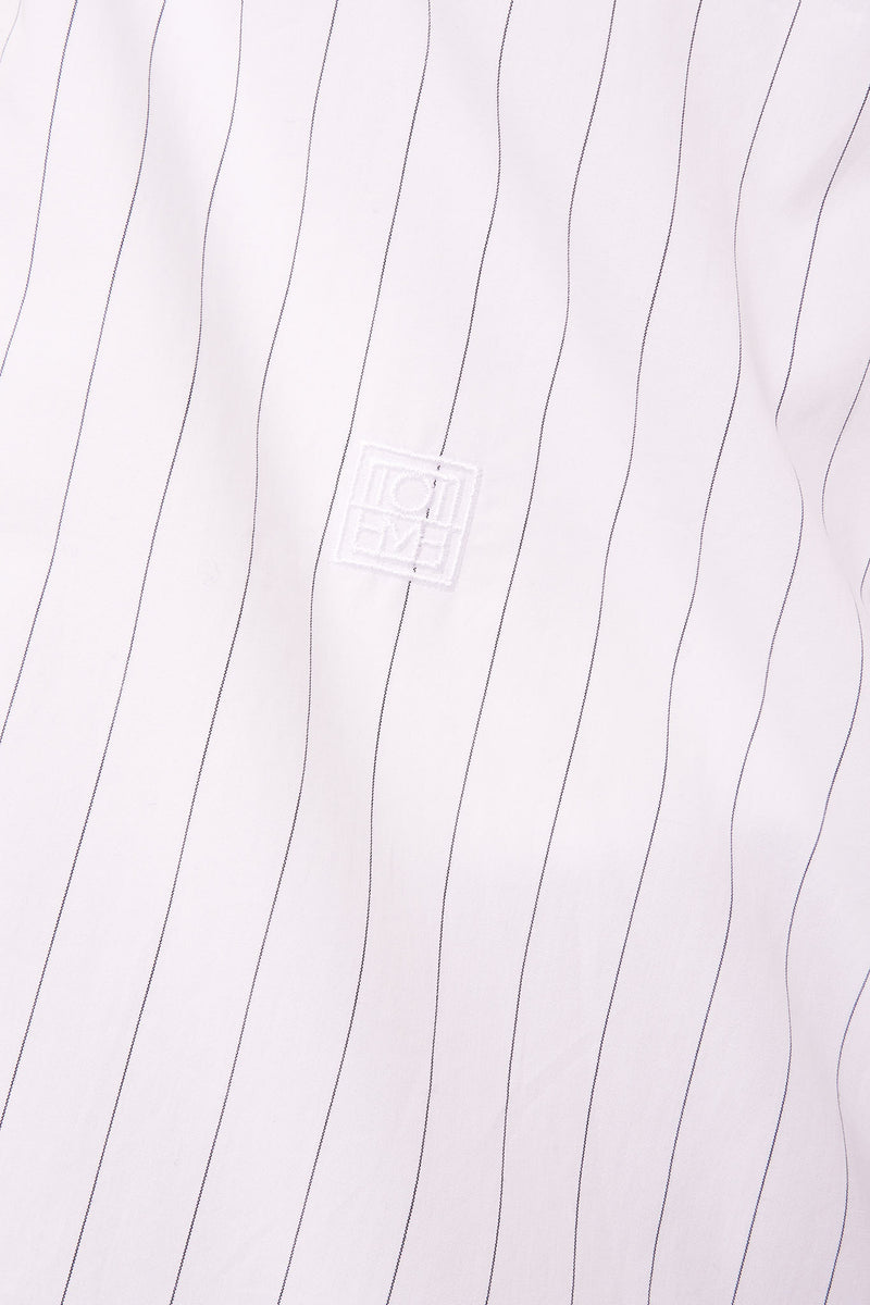 Signature Cotton Shirt White/Black