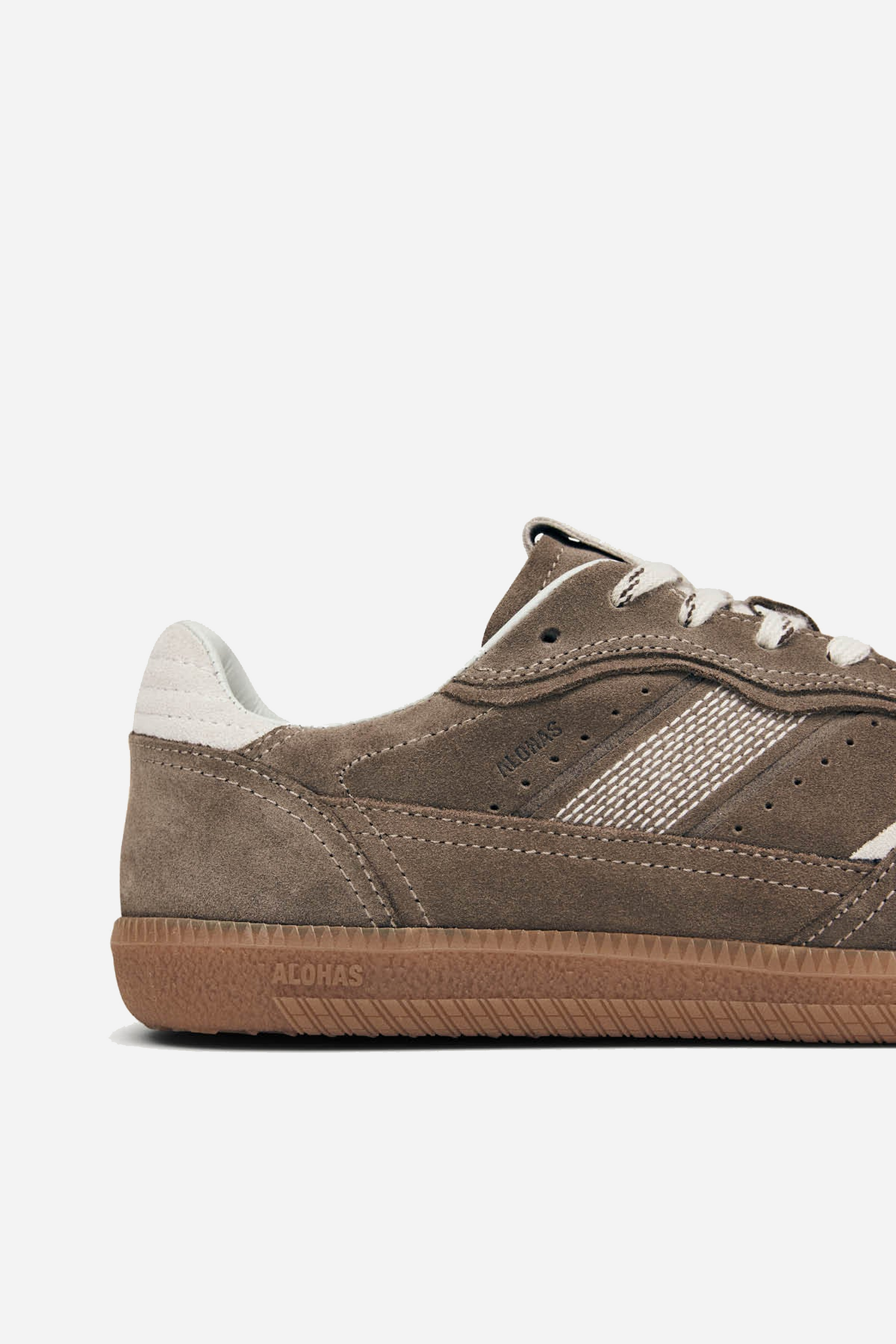 Tb.490 Rife Taupe Leather Sneakers