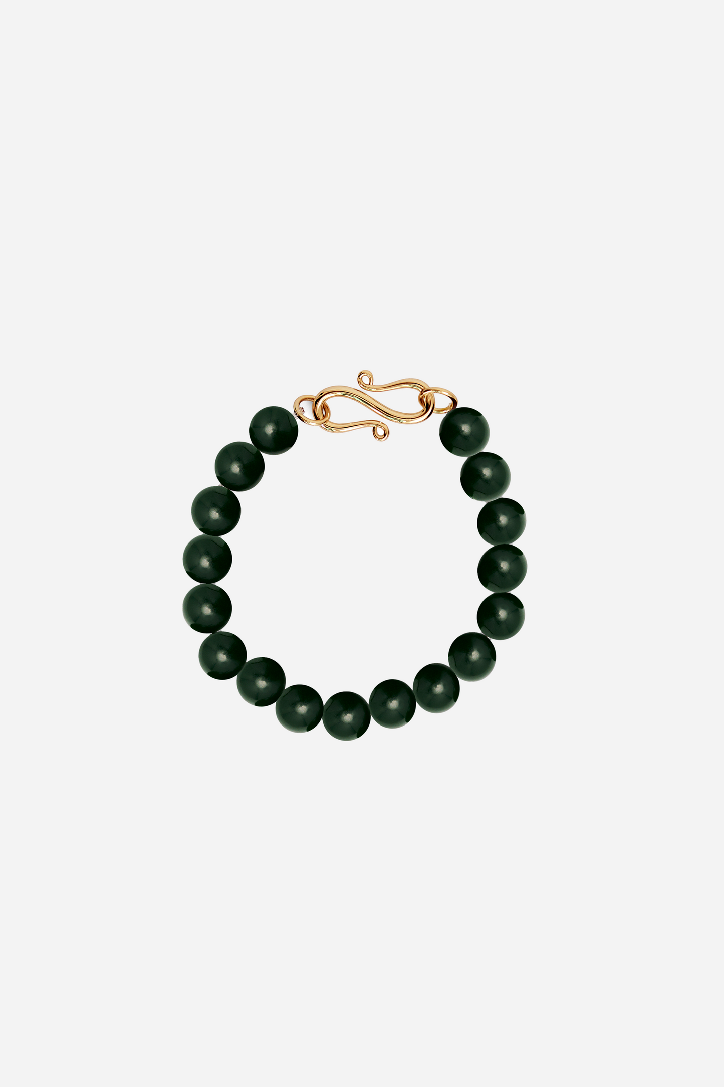 The Mary Bracelet Green Agate