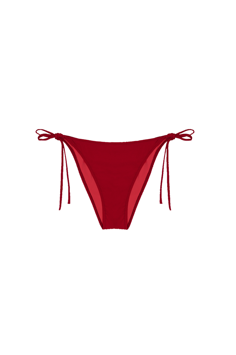 Triangle Bikini Bottom Red