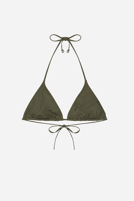 Triangle Bikini Top Army