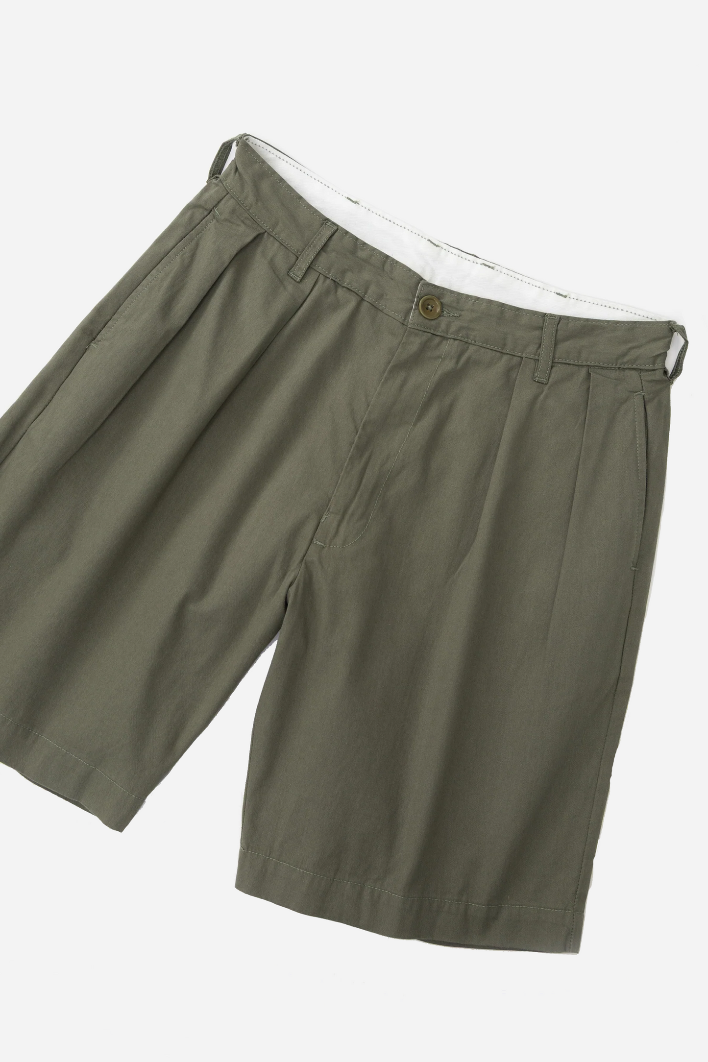 Twill Part Timer Shorts Olive