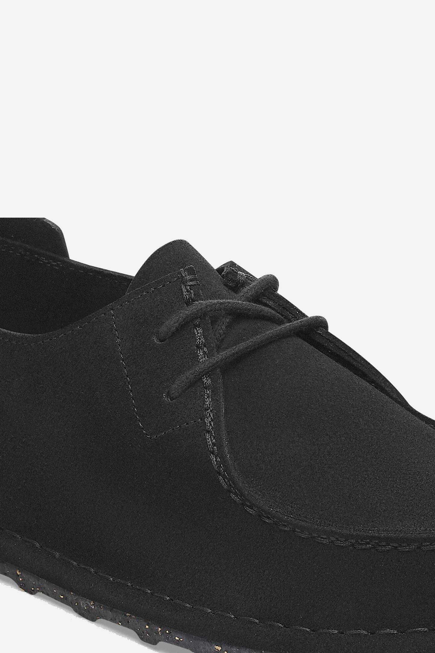 Utti Lace Suede Leather Black