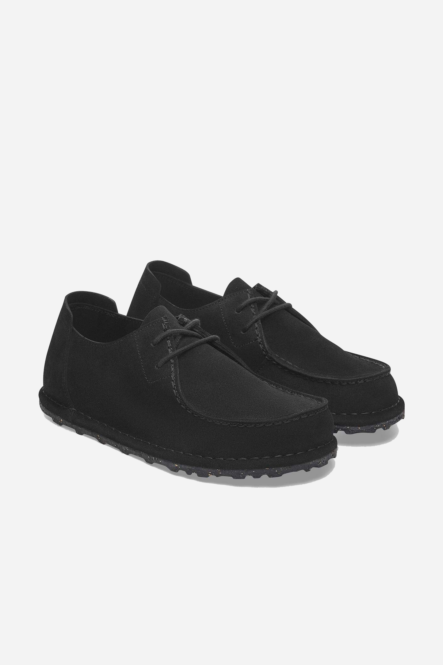 Utti Lace Suede Leather Black