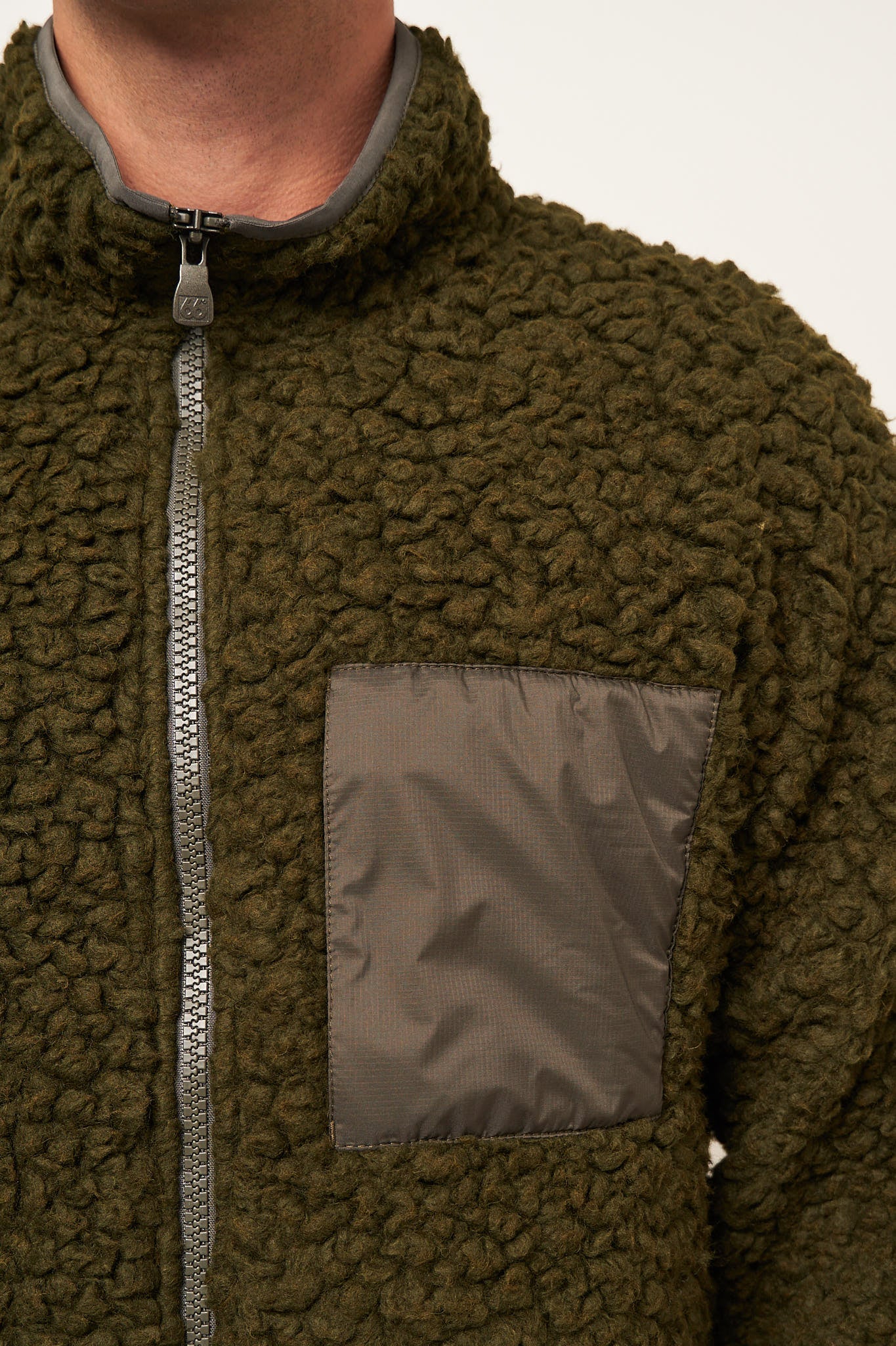 Varmahlid Shearling Fleece Jacket Alpine Grimmia