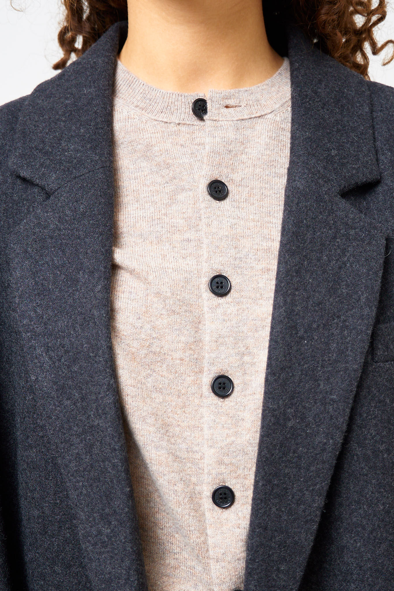 Vyenna Blazer Charcoal Melange