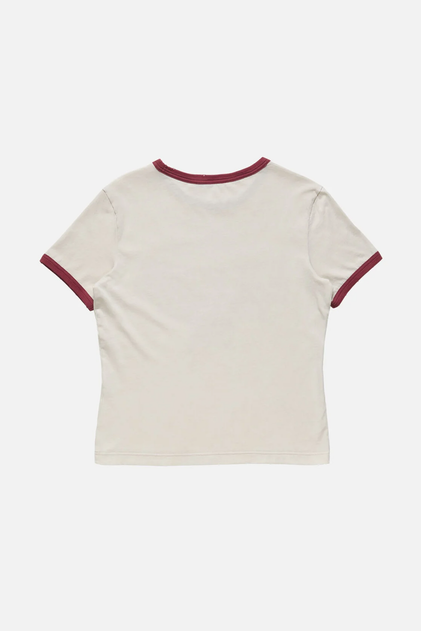 Graphic T-Shirt Off White/Burgundy