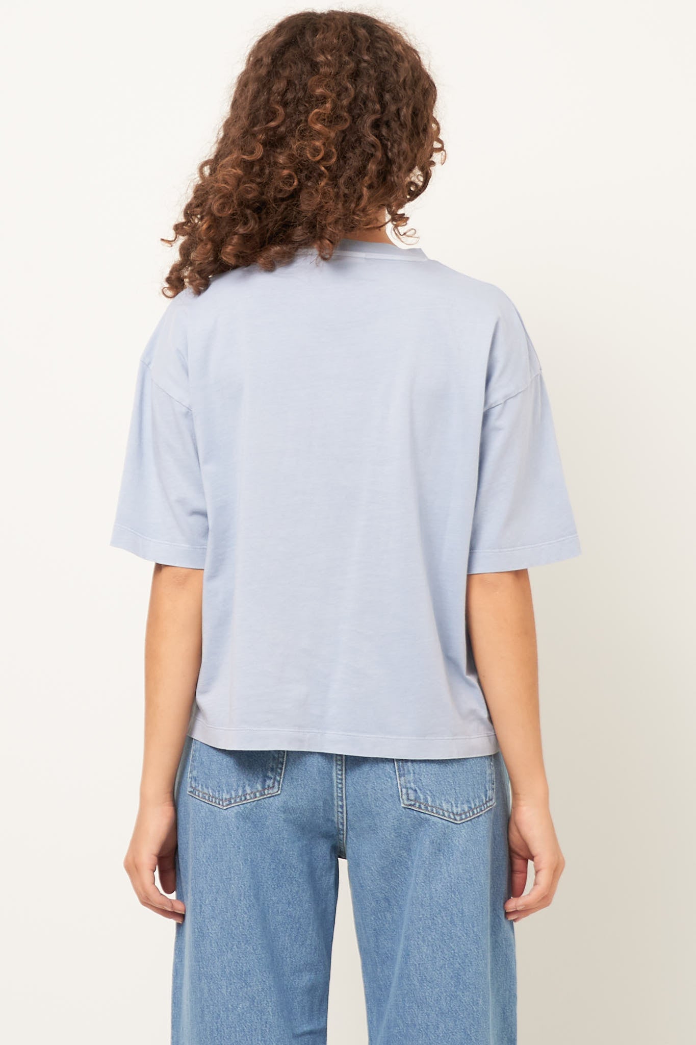 W' S/S Nelson T-Shirt Dusty Ice