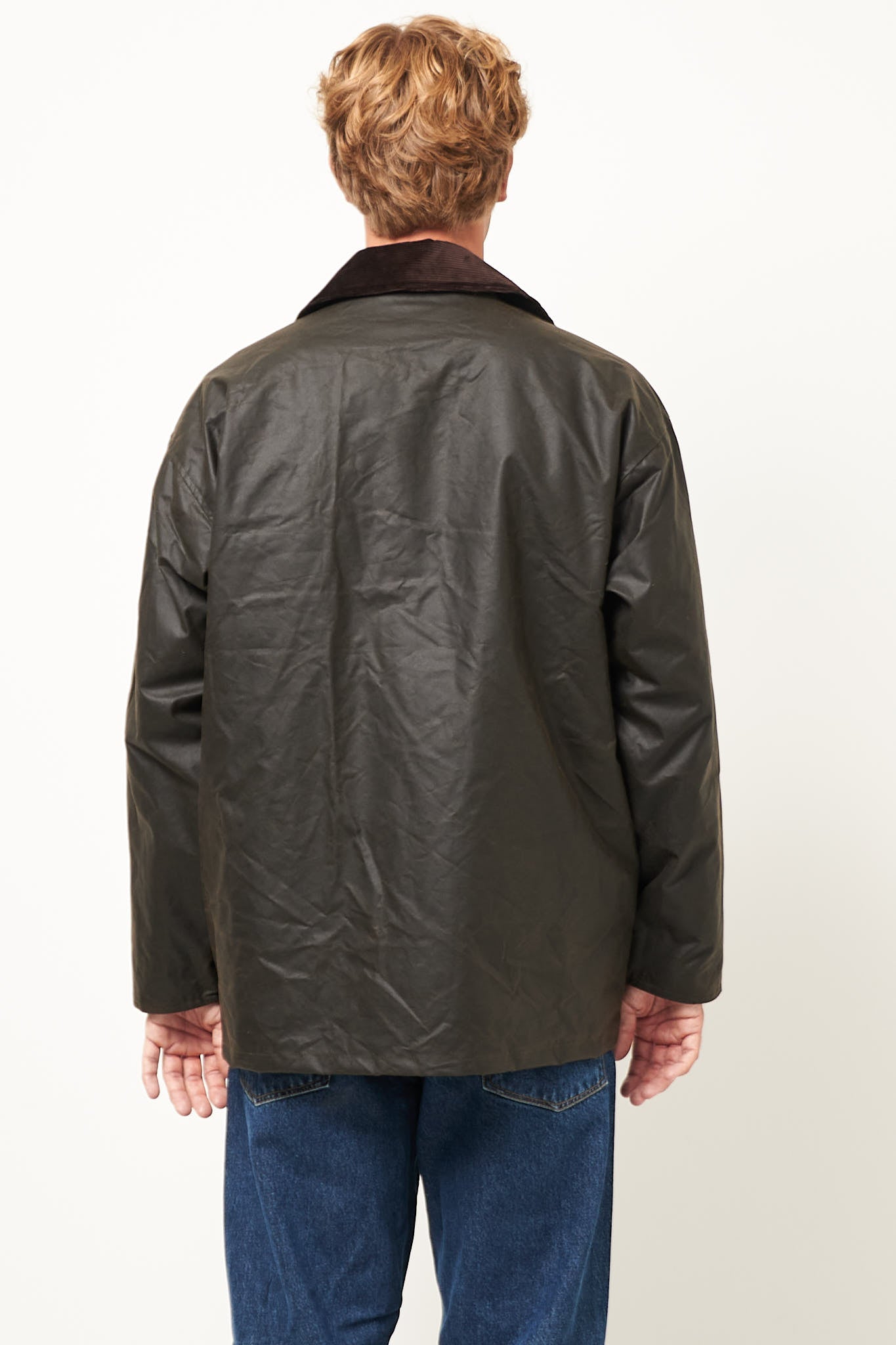 Waxed Leisure jacket Olive