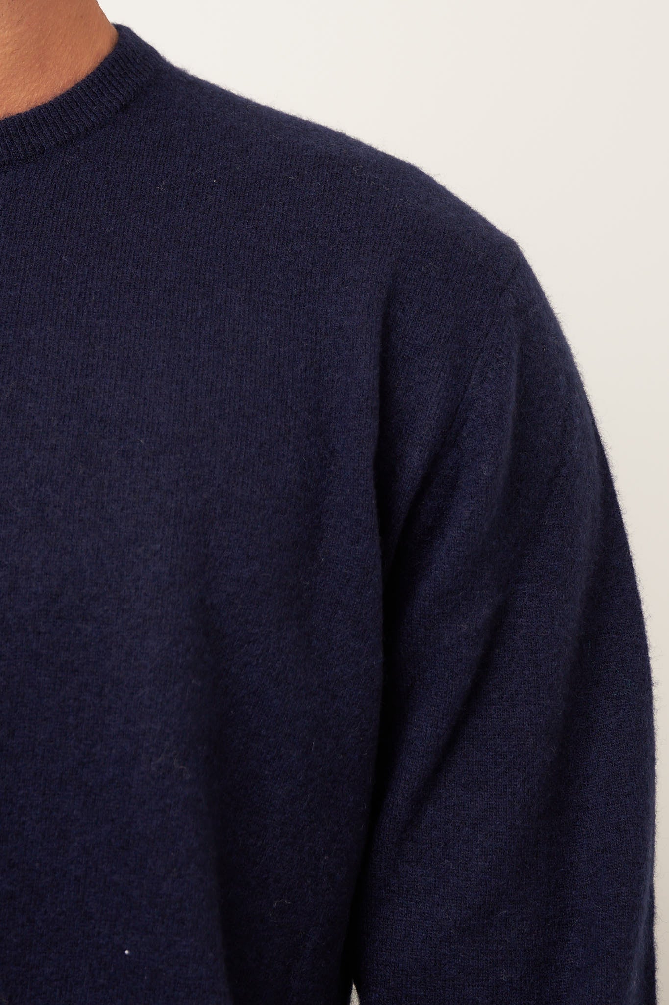 Waylon Lambswool Sweater Navy