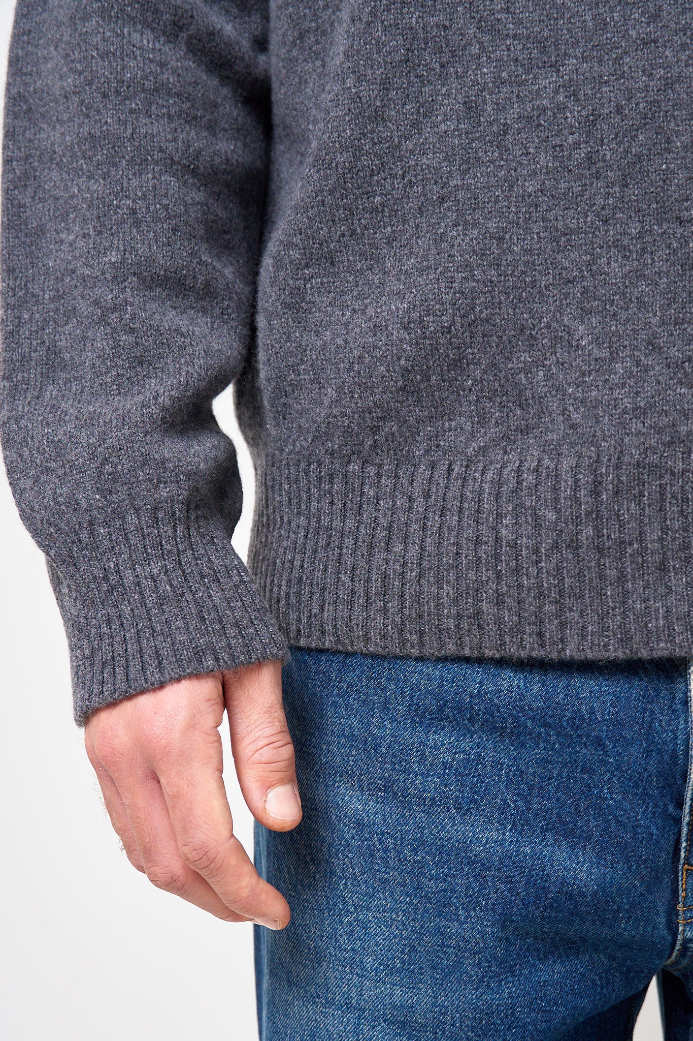 Wiggo Super Soft Sweater Anthracite Grey