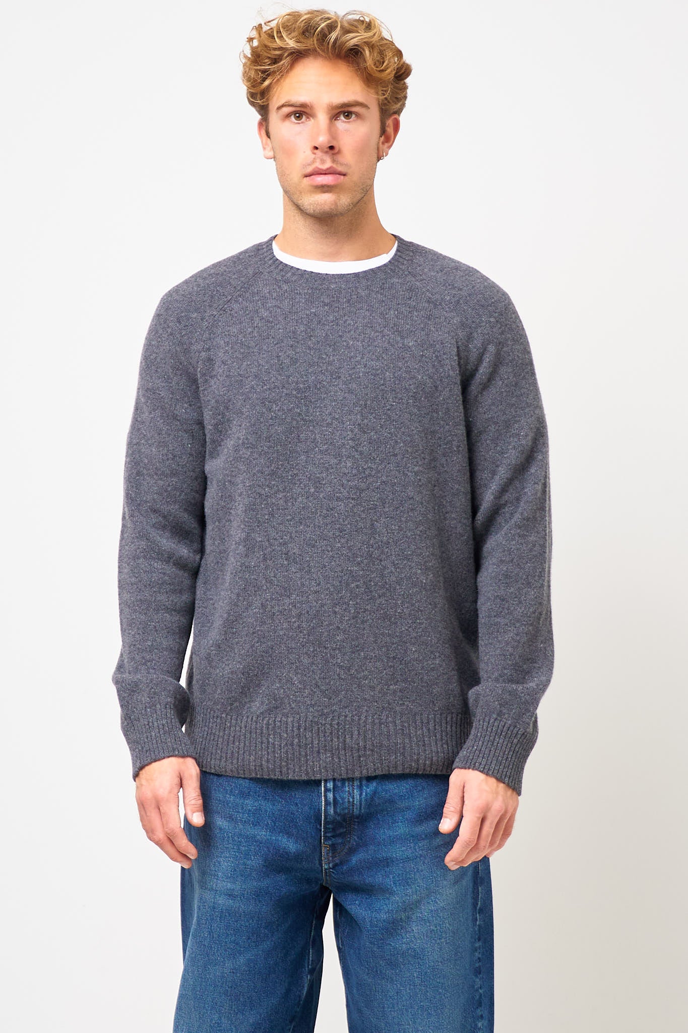 Wiggo Super Soft Sweater Anthracite Grey