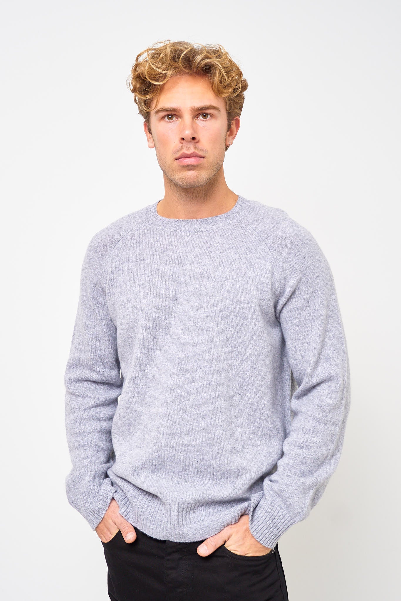 Wiggo Super Soft Sweater City Grey