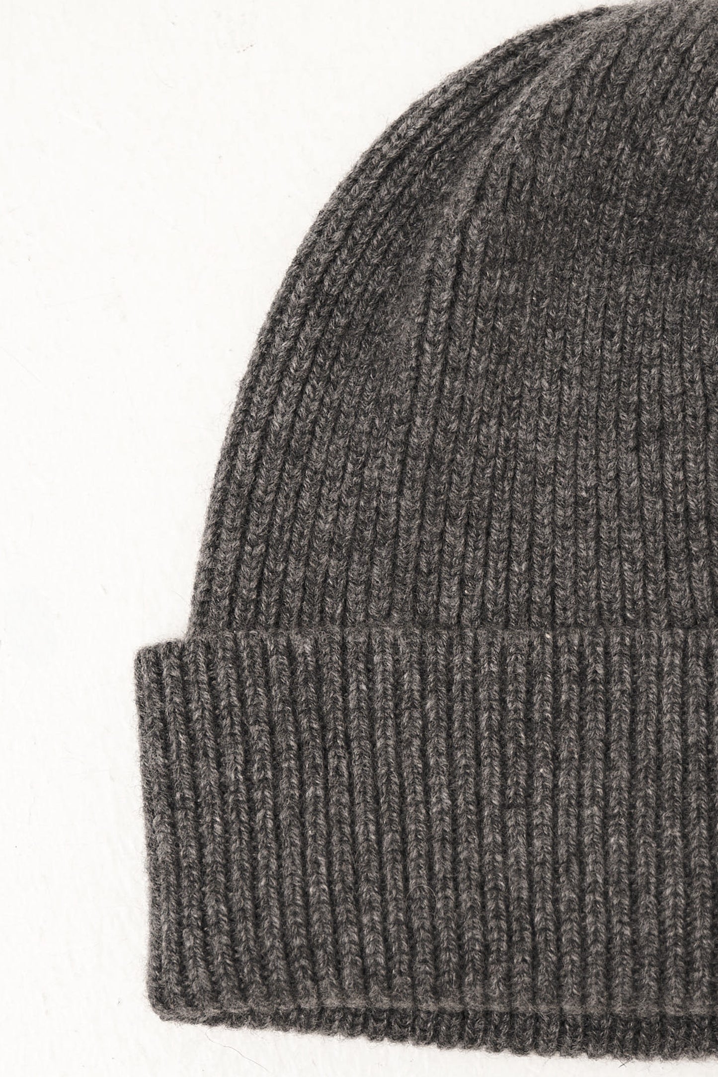 Winter Cashmere Beanie Anthracite