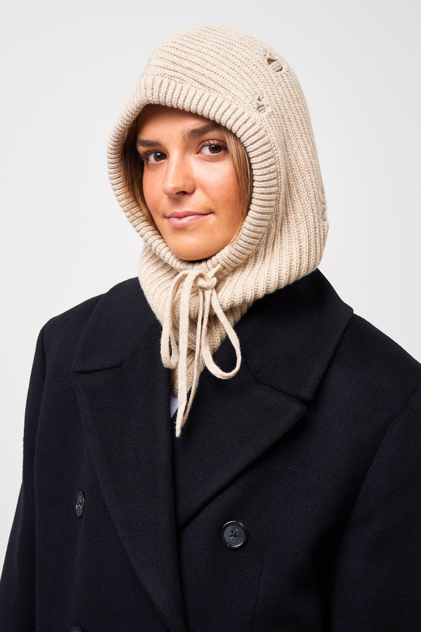Wool Hood Nude
