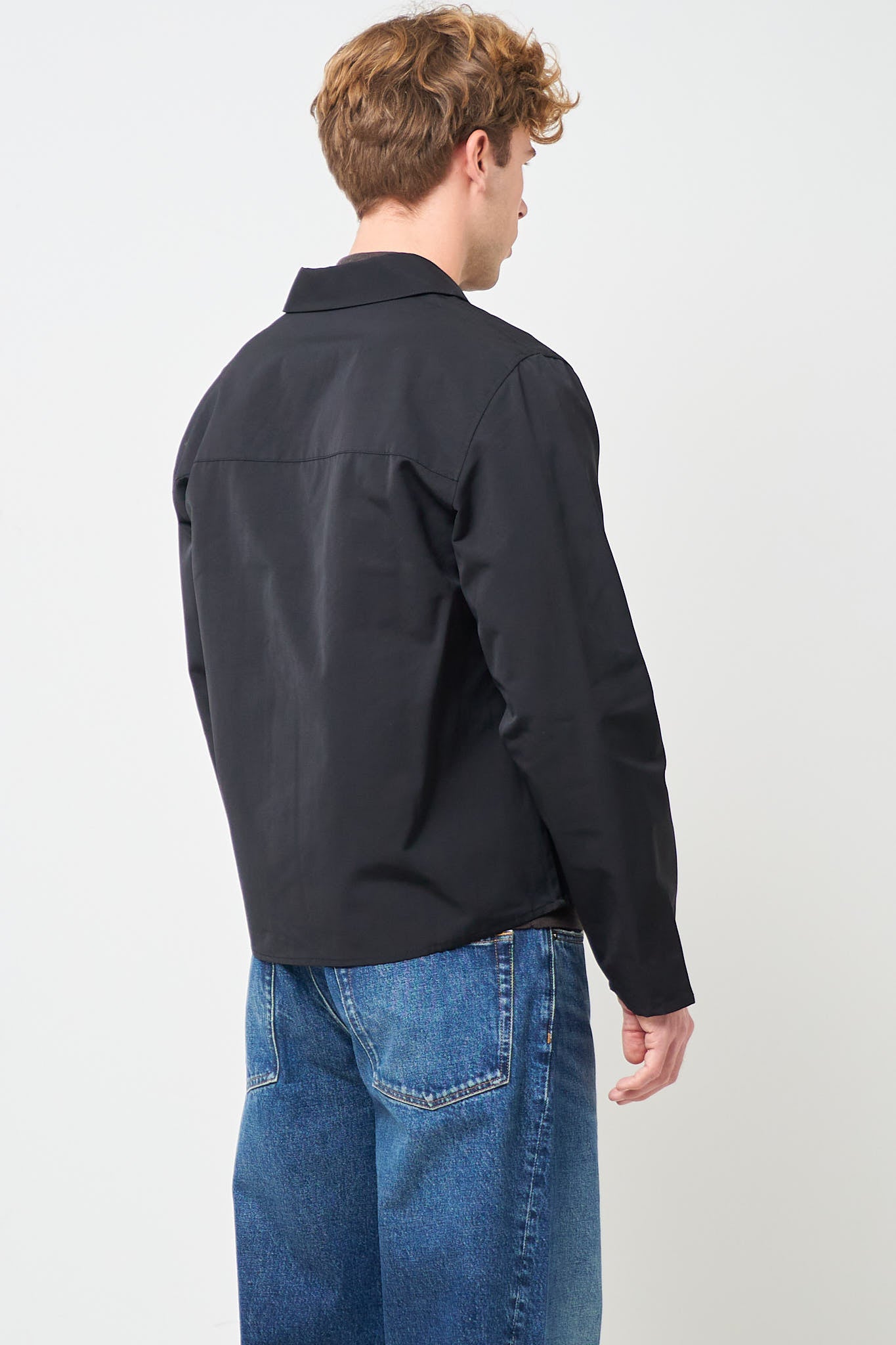 Work Shirt Ottoman Black
