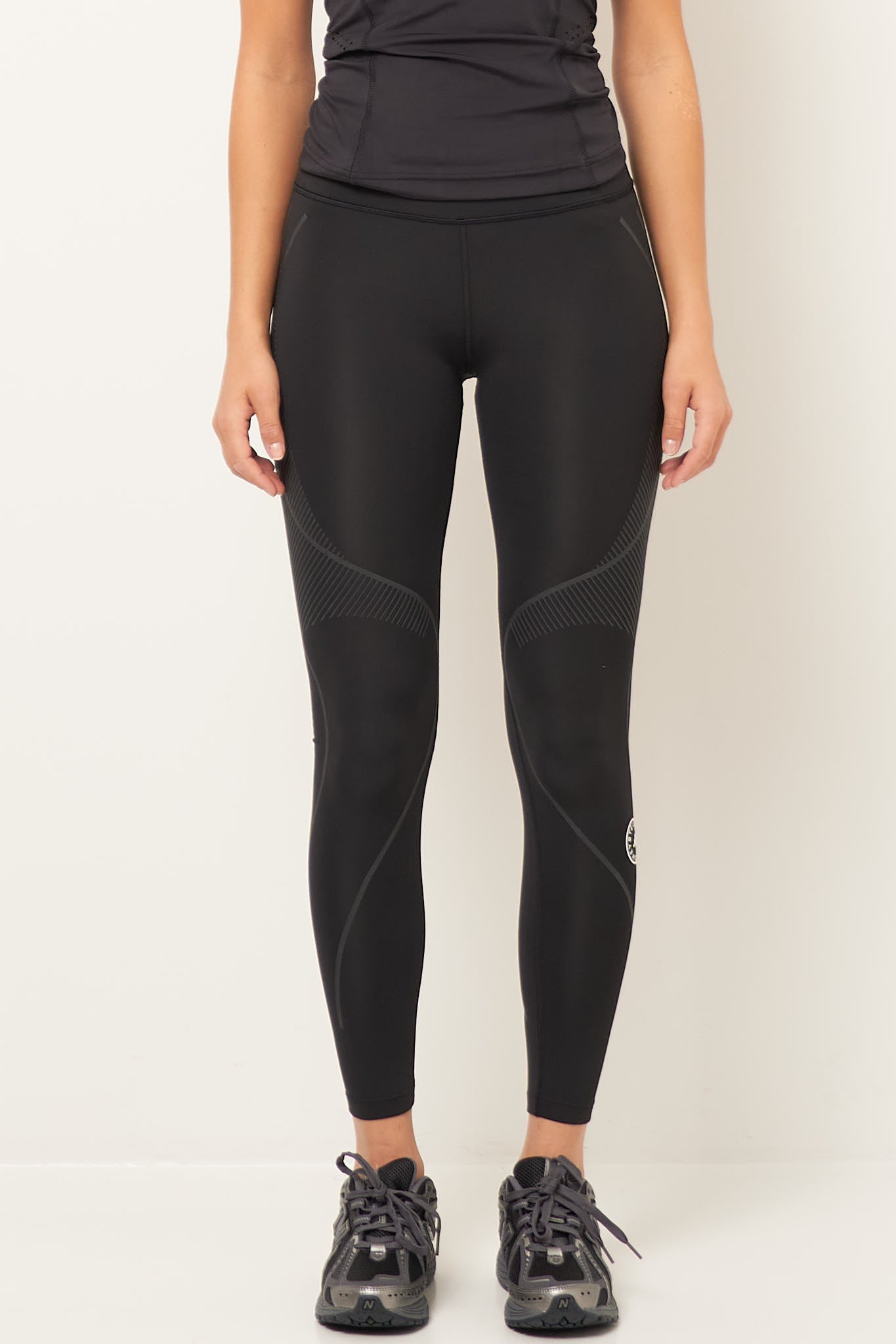 aSMC Running Long Tights Black