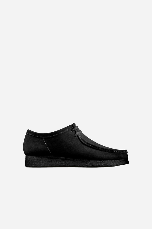 Wallabee Black Suede