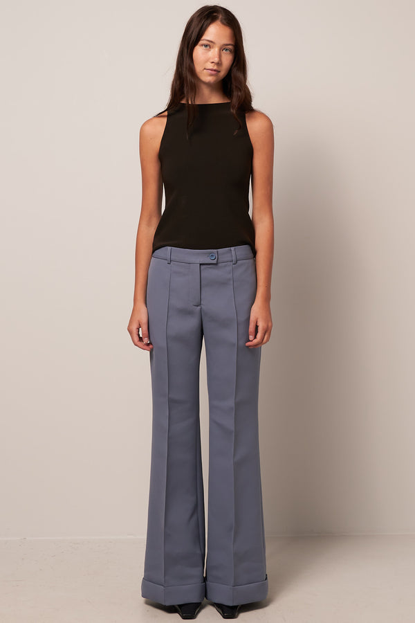 Tailored Trousers Dusty Blue