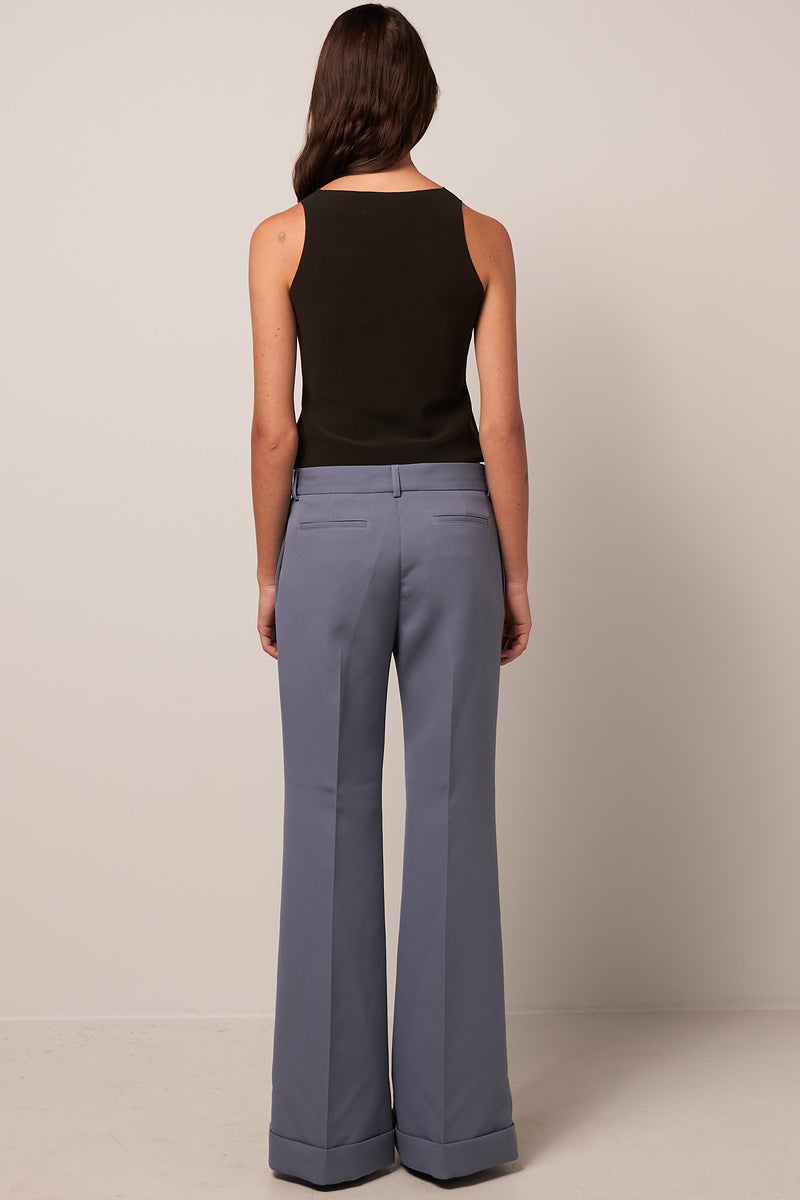 Tailored Trousers Dusty Blue