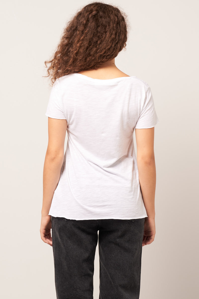 Jacksonville V-neck T-shirt White