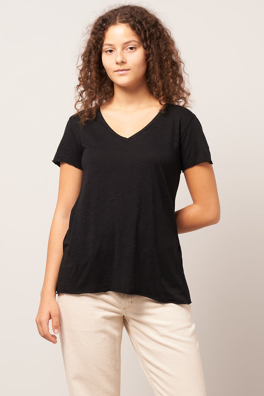 Jacksonville V-neck T-shirt Black